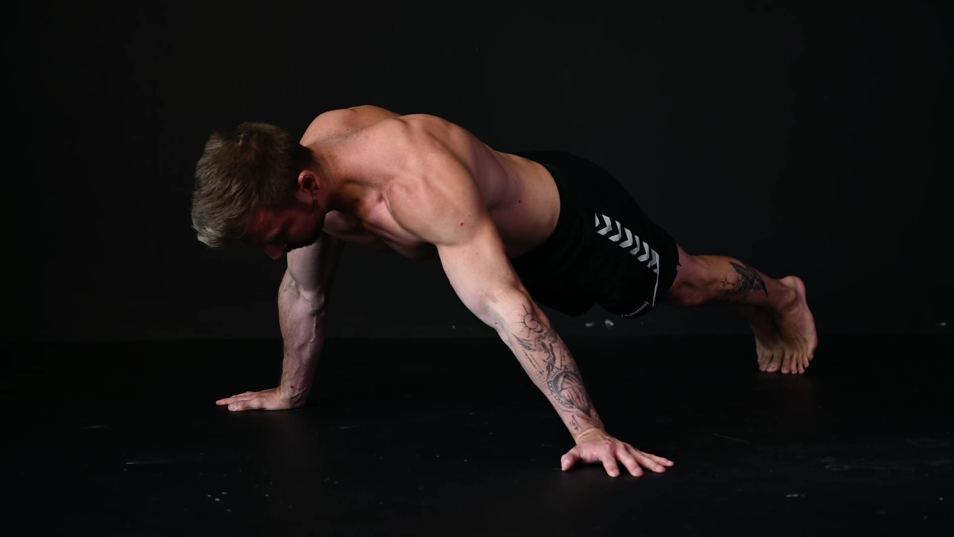 Unilateral Push Up Progressions